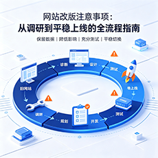 牡丹建站-网站改版注意事项：从调研到平稳上线的全流程指南