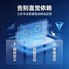 菏泽建站-告别直觉依赖：三步学会数据驱动网站运营