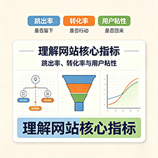 菏泽建站-理解网站核心指标：跳出率、转化率与用户粘性