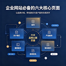 菏泽建站-企业网站必备的六大核心页面