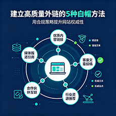 菏泽建站-建立高质量外链的5种白帽方法